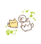 だいふくあにまるず 青りんご 推し色緑！（個別スタンプ：24）