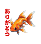 金魚(和風アニメ)（個別スタンプ：11）