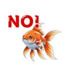 金魚(和風アニメ)（個別スタンプ：26）