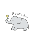 おおらかなゾウ（個別スタンプ：4）