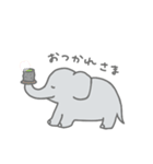 おおらかなゾウ（個別スタンプ：5）