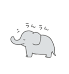 おおらかなゾウ（個別スタンプ：9）