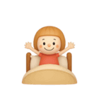 女の子の無難なスタンプ7（個別スタンプ：14）