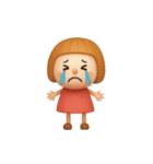 女の子の無難なスタンプ7（個別スタンプ：19）