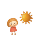 女の子の無難なスタンプ7（個別スタンプ：20）