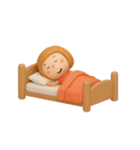 女の子の無難なスタンプ7（個別スタンプ：24）