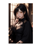 ゲーテの女の子の写真（個別スタンプ：2）