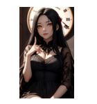 ゲーテの女の子の写真（個別スタンプ：3）