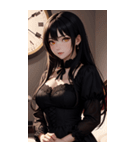 ゲーテの女の子の写真（個別スタンプ：5）