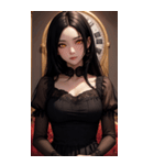 ゲーテの女の子の写真（個別スタンプ：8）