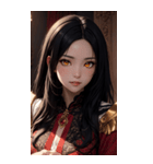 ゲーテの女の子の写真（個別スタンプ：12）