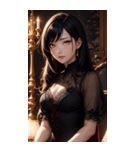 ゲーテの女の子の写真（個別スタンプ：17）