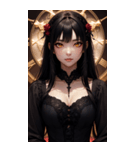 ゲーテの女の子の写真（個別スタンプ：23）