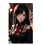 ゲーテの女の子の写真（個別スタンプ：24）