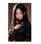 ゲーテの女の子の写真（個別スタンプ：26）