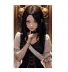 ゲーテの女の子の写真（個別スタンプ：27）