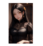 ゲーテの女の子の写真（個別スタンプ：28）