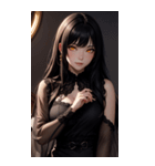 ゲーテの女の子の写真（個別スタンプ：29）