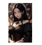 ゲーテの女の子の写真（個別スタンプ：33）