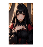 ゲーテの女の子の写真（個別スタンプ：35）