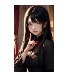 ゲーテの女の子の写真（個別スタンプ：36）