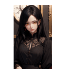 ゲーテの女の子の写真（個別スタンプ：39）