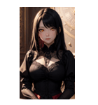 ゲーテの女の子の写真（個別スタンプ：40）