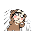 ツキノワグマ生態研究所 第3部（個別スタンプ：21）