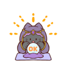 黒猫さんの占いごっこ☆（個別スタンプ：2）