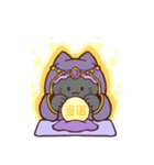 黒猫さんの占いごっこ☆（個別スタンプ：8）