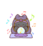 黒猫さんの占いごっこ☆（個別スタンプ：14）