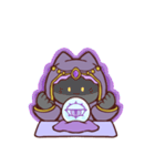 黒猫さんの占いごっこ☆（個別スタンプ：19）