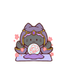 黒猫さんの占いごっこ☆（個別スタンプ：23）