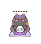 黒猫さんの占いごっこ☆（個別スタンプ：25）