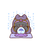 黒猫さんの占いごっこ☆（個別スタンプ：27）
