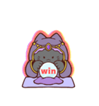 黒猫さんの占いごっこ☆（個別スタンプ：28）