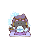 黒猫さんの占いごっこ☆（個別スタンプ：30）