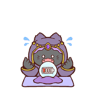 黒猫さんの占いごっこ☆（個別スタンプ：38）