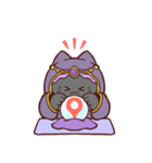 黒猫さんの占いごっこ☆（個別スタンプ：39）