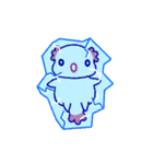 かわいい赤ちゃんウーパールーパー！（個別スタンプ：19）