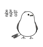 親切なシマエナガ(KOR)（個別スタンプ：10）