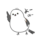 親切なシマエナガ(JP-KR)（個別スタンプ：2）