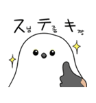 親切なシマエナガ(JP-KR)（個別スタンプ：12）