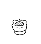 ちびふわモコ（個別スタンプ：3）