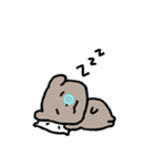 リラックス犬（個別スタンプ：3）