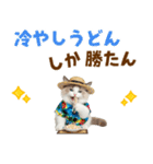 でか文字★ラグドール子猫の夏（個別スタンプ：23）