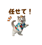 でか文字★ラグドール子猫の夏（個別スタンプ：34）