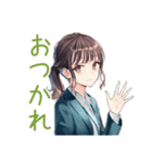 ネガティブモードな社畜ちゃん（個別スタンプ：2）