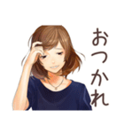 オトナ女子の毎日挨拶♡（個別スタンプ：5）