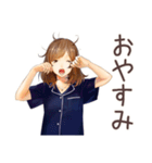 オトナ女子の毎日挨拶♡（個別スタンプ：6）
